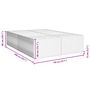 Voir la diapositive 6 : VIDAXL Cadre de lit sans matelas vert fonce 140x200 cm velours