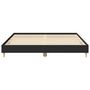 Voir la diapositive 5 : VIDAXL Cadre de lit sans matelas noir 180x200 cm bois d'ingenierie