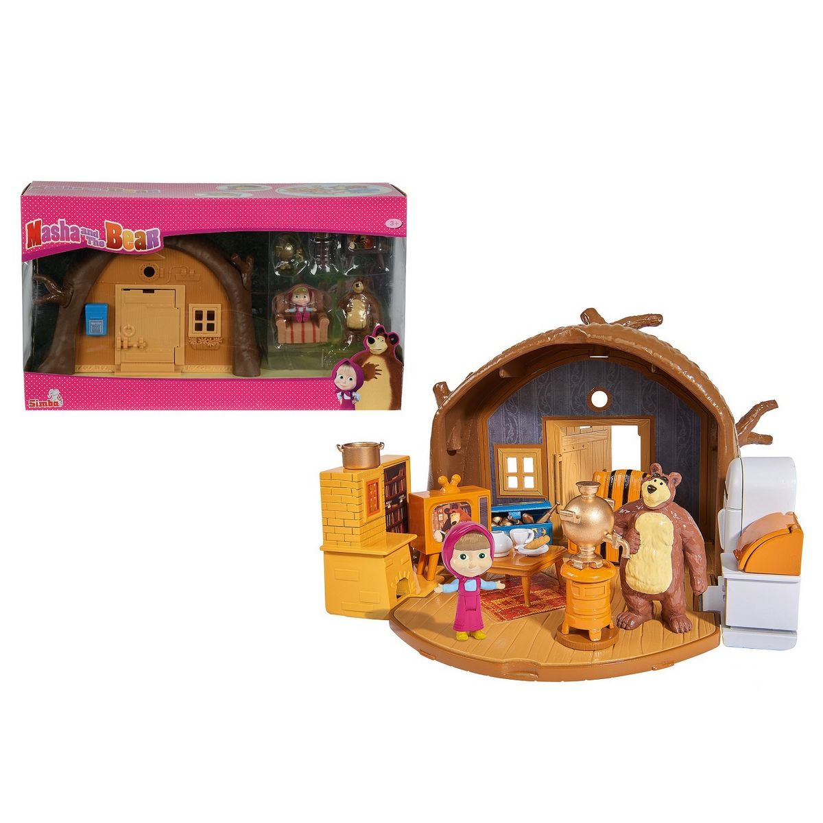 SIMBA La hutte de Michka - Masha and the Bear 