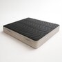 Voir la diapositive 1 : THE WHITE STONE Matelas 80x190 cm en Mémoire de Forme 9 Zones | Hauteur 18 cm | Orthopédique, Respirant & Hypoallergénique | Revêtement Anti-acariens & Antibactérien