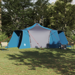 VIDAXL Tente Familiale Tipi Bleue 8 Personnes Étanche