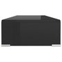 Voir la diapositive 4 : VIDAXL Meuble TV/support pour moniteur 70x30x13 cm verre noir