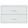 Voir la diapositive 4 : VIDAXL Armoire avec 2 tiroirs blanc 60x31x40 cm bois d ingénierie
