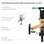 Voir la diapositive 5 : KINDERKRAFT Tricycle évolutif pliable 3 en 1 avec fonction draisienne