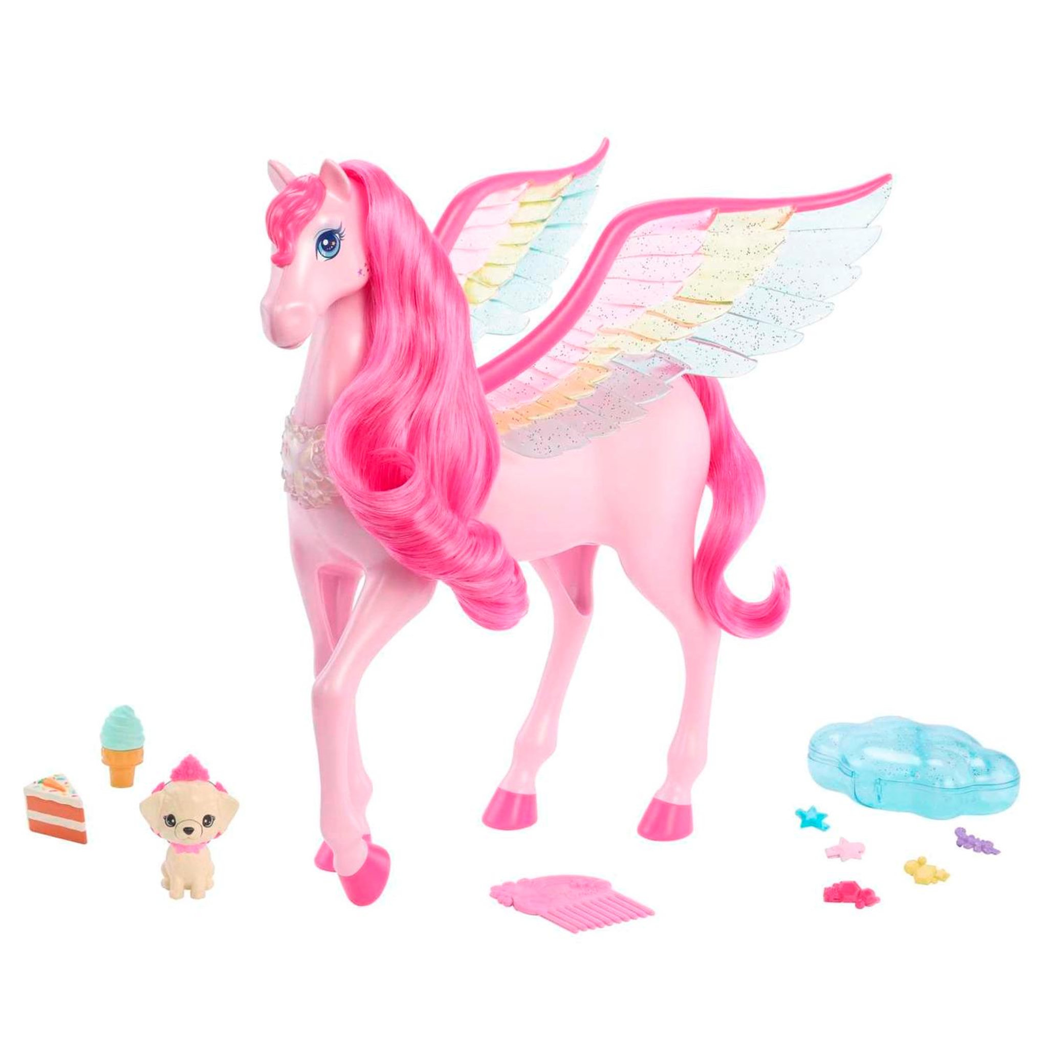 Voir la diapositive 5 : MATTEL Jouet Barbie Mattel Pégase Magique rose