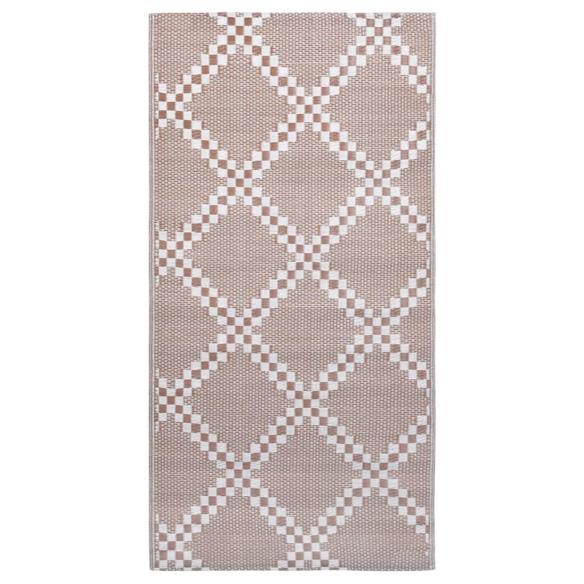 Voir la diapositive 2 : VIDAXL Tapis d'exterieur ARAKIL marron 160x230 cm PP