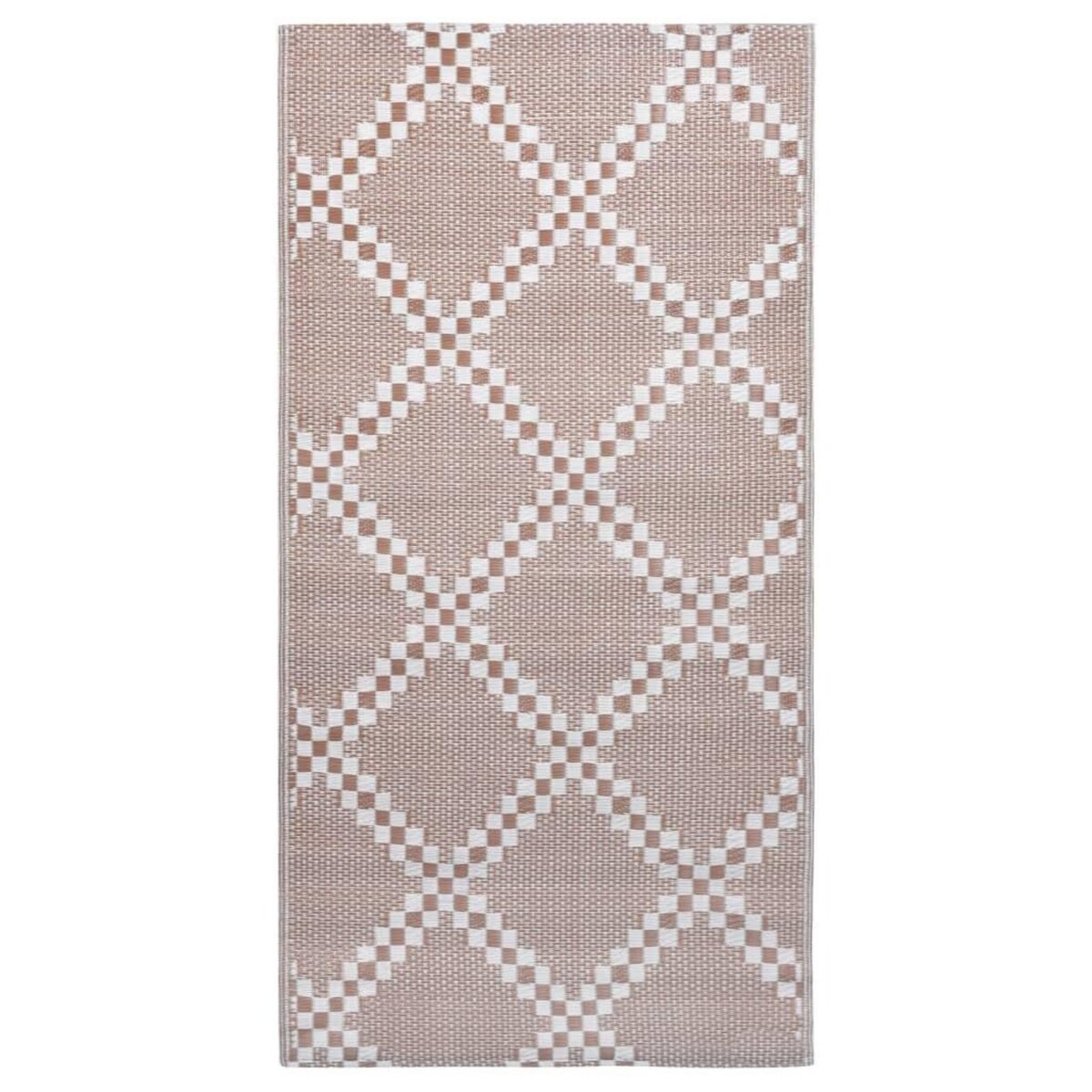 VIDAXL Tapis d'exterieur ARAKIL marron 160x230 cm PP