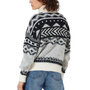 Voir la diapositive 2 : NOISY MAY Pull Blanc/Noir Femme Noisy May Roll Neck