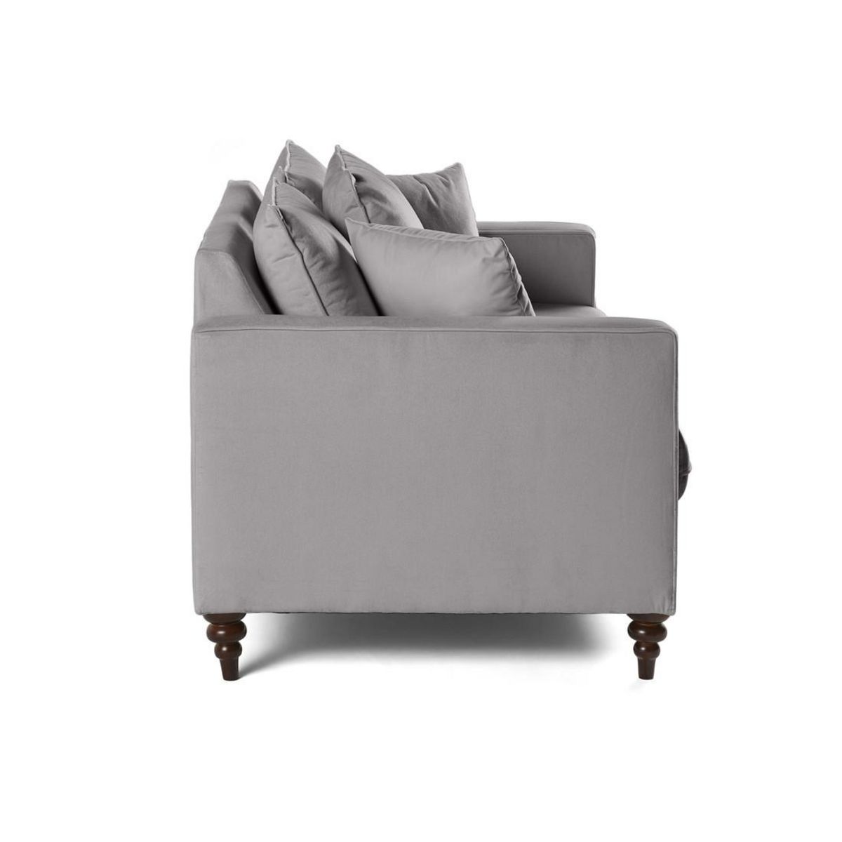 BEST MOBILIER Flamingo - canapé droit 2 places en velours