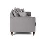 Voir la diapositive 3 : BEST MOBILIER Flamingo - canapé droit 2 places en velours