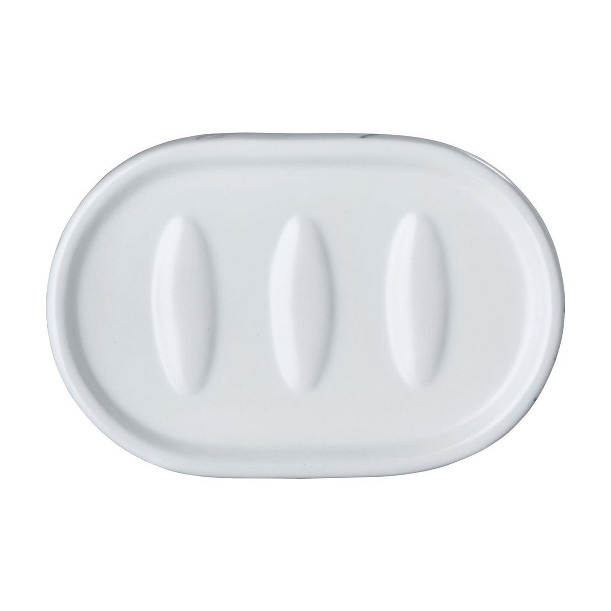 Wenko Porte savon effet marbre Adrada - Blanc