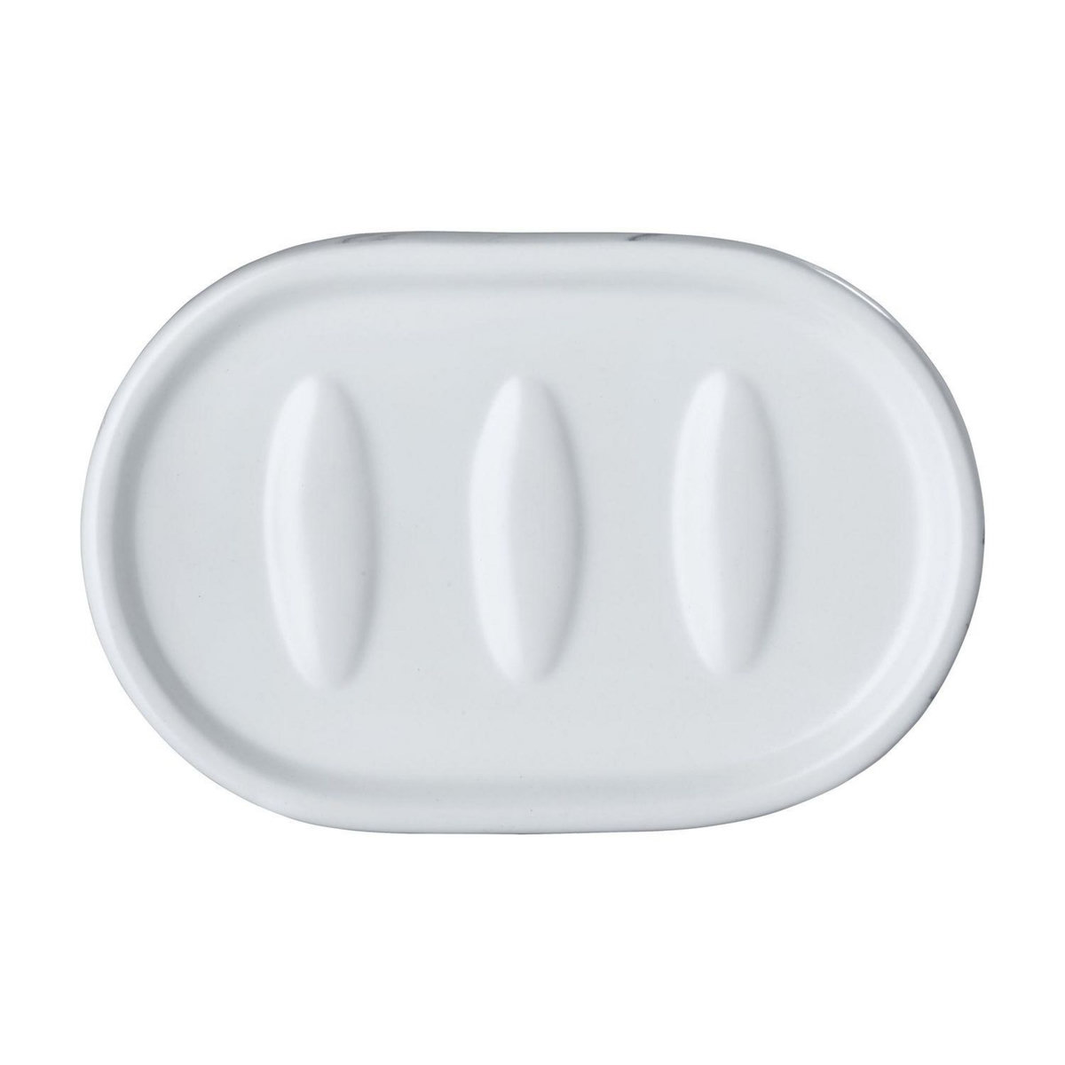 Wenko Porte savon effet marbre Adrada - Blanc