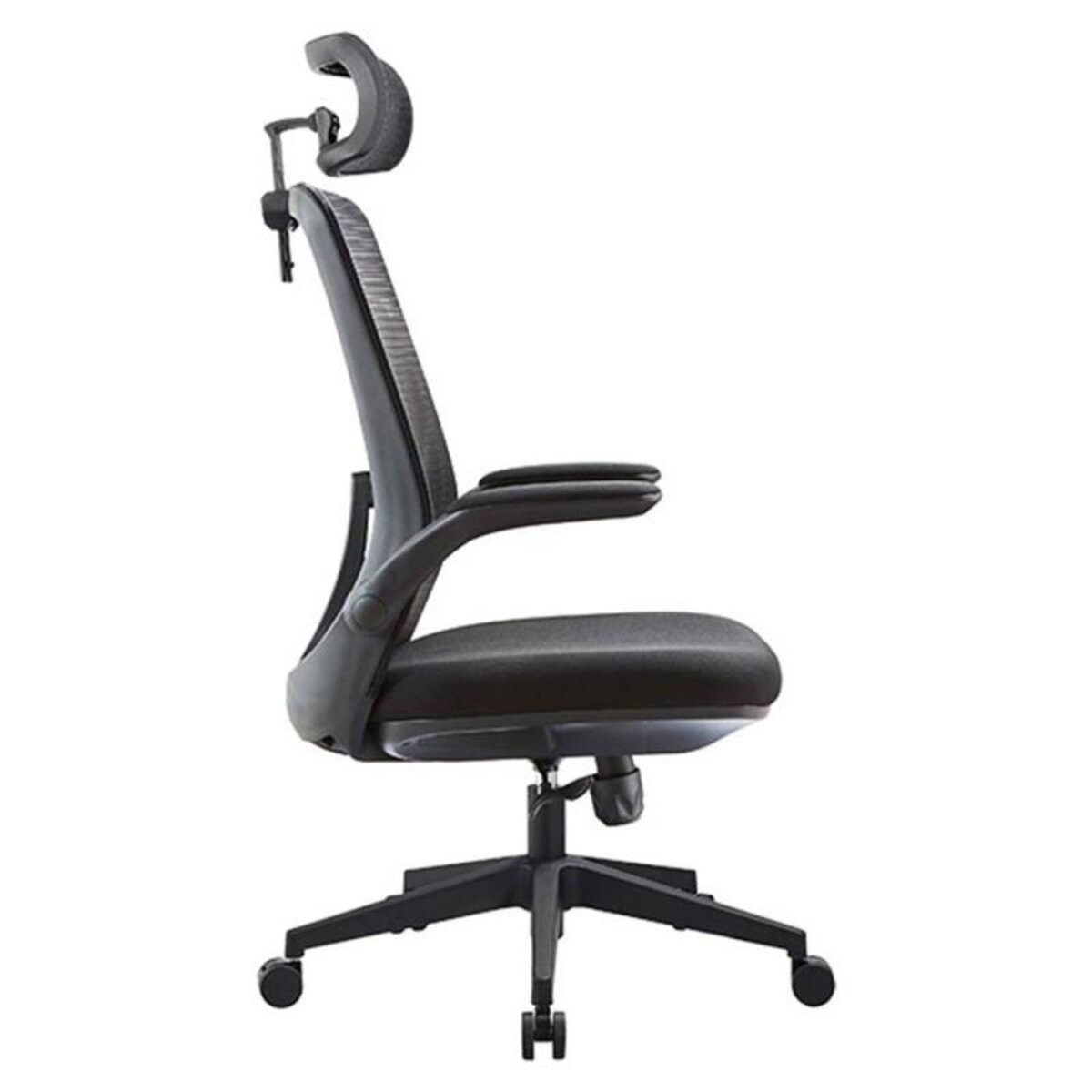 Subsonic subsonic - Chaise Ergonomique pour bureau I-Care Leaf, siege gaming, renfort lombaire, dossier et appui-tête réglables, rocking Noir