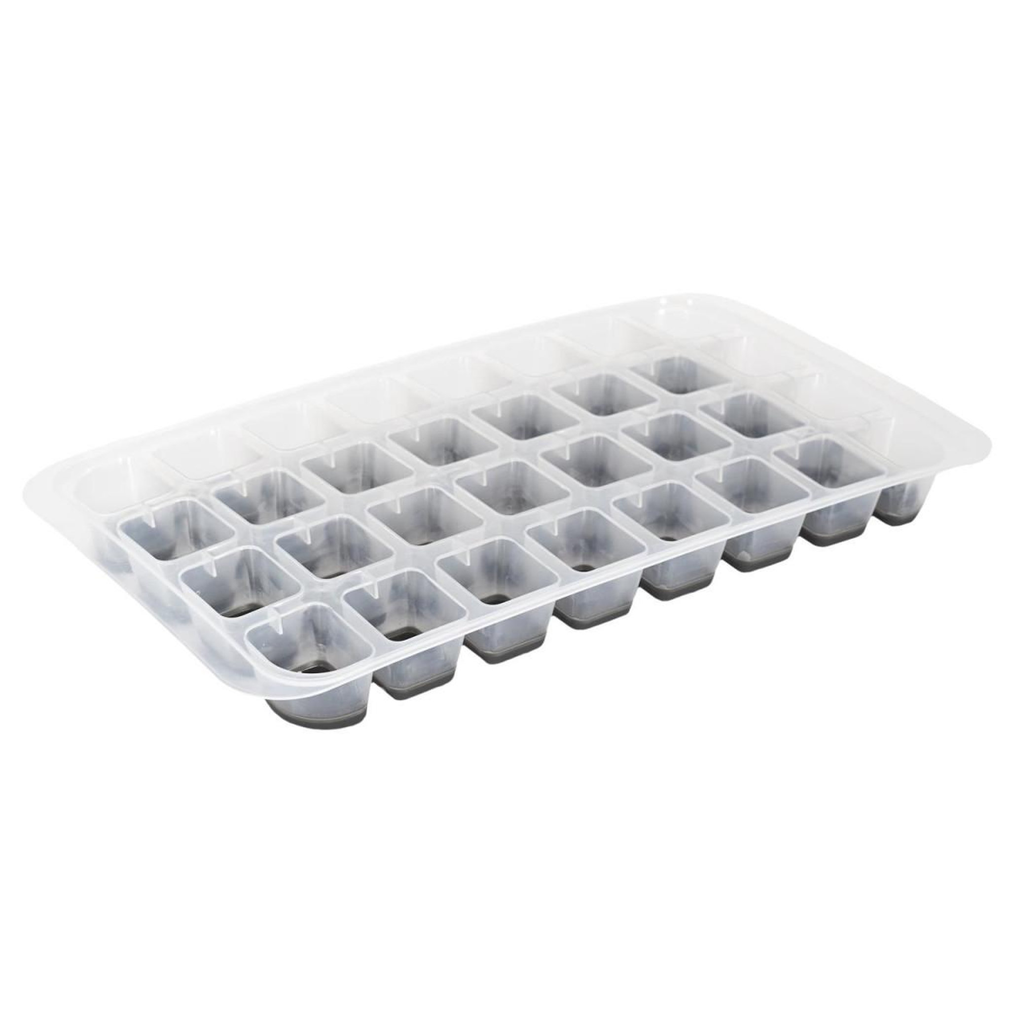 Voir la diapositive 1 : COOK CONCEPT Bac à Glaçons  32 Cubes  32cm Gris
