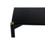 Voir la diapositive 5 : Paris Prix Table à Manger Design  Pelle  190cm Noir