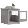 Voir la diapositive 5 : VIDAXL Meuble de cage pour chiens sonoma gris 64,5x80x71 cm