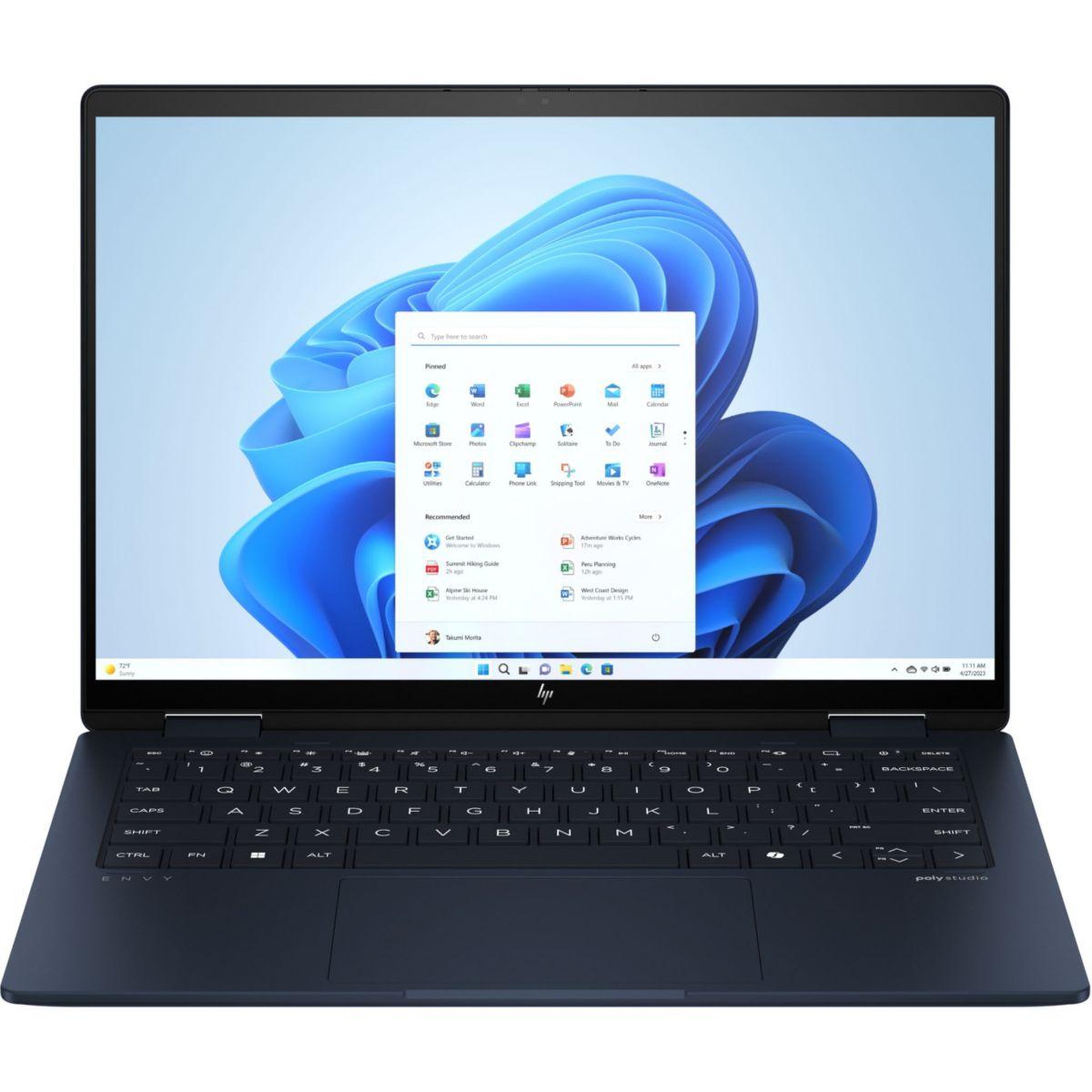 Voir la diapositive 1 : HP PC Hybride Envy x360 14-fc0008nf