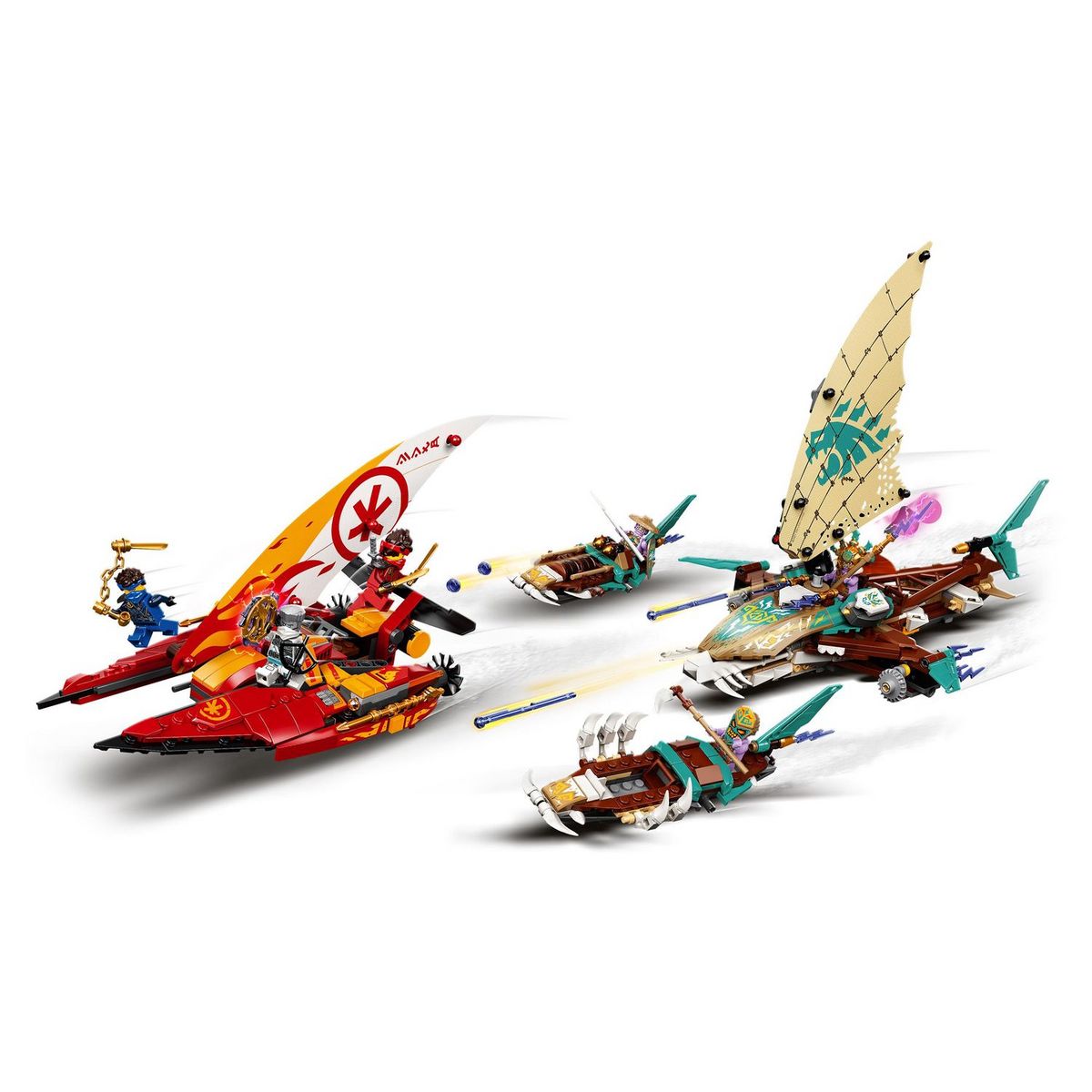 LEGO Ninjago 71748 - La bataille de catamarans