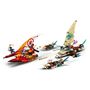 Voir la diapositive 3 : LEGO Ninjago 71748 - La bataille de catamarans