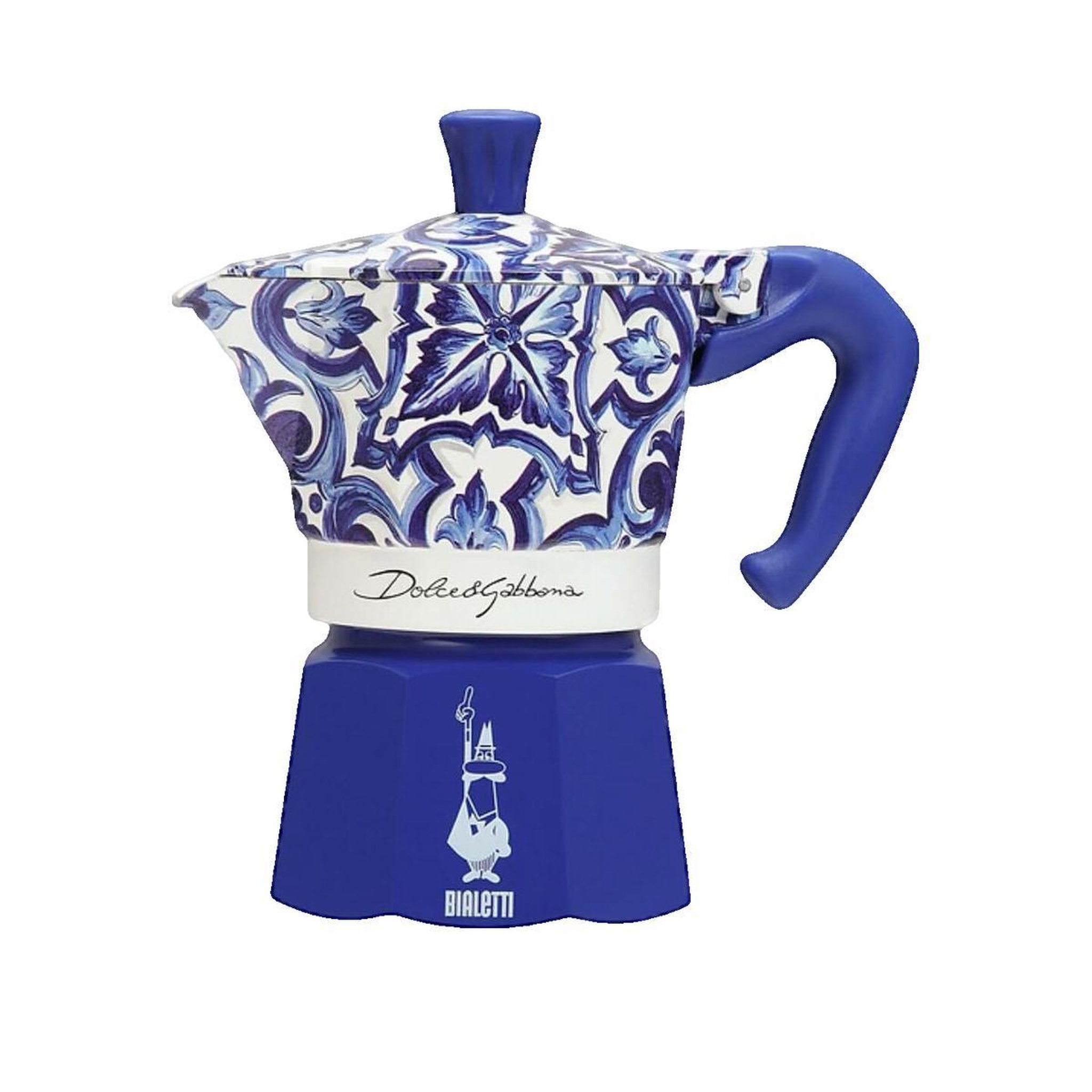 Voir la diapositive 3 : BIALETTI Cafetière Italienne Bialetti D&G BLU MEDI 4 Tasses Espresso 0.19L