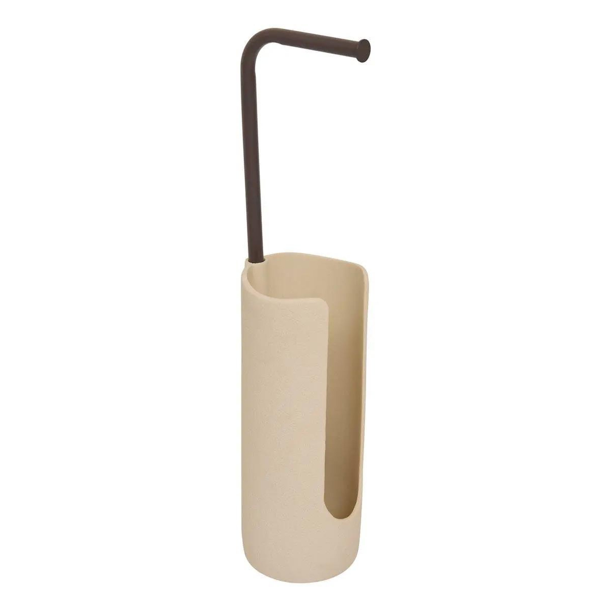 FIVE Dérouleur de papier wc avec réserve  olea  59cm beige