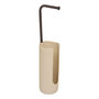 Voir la diapositive 1 : FIVE Dérouleur de Papier WC Avec Reserve  Olea  59cm Beige