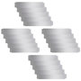 Voir la diapositive 2 : VIDAXL Cloture de pelouse 20 pcs Acier galvanise 100x20 cm