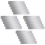 Voir la diapositive 2 : VIDAXL Cloture de pelouse 20 pcs Acier galvanise 100x20 cm