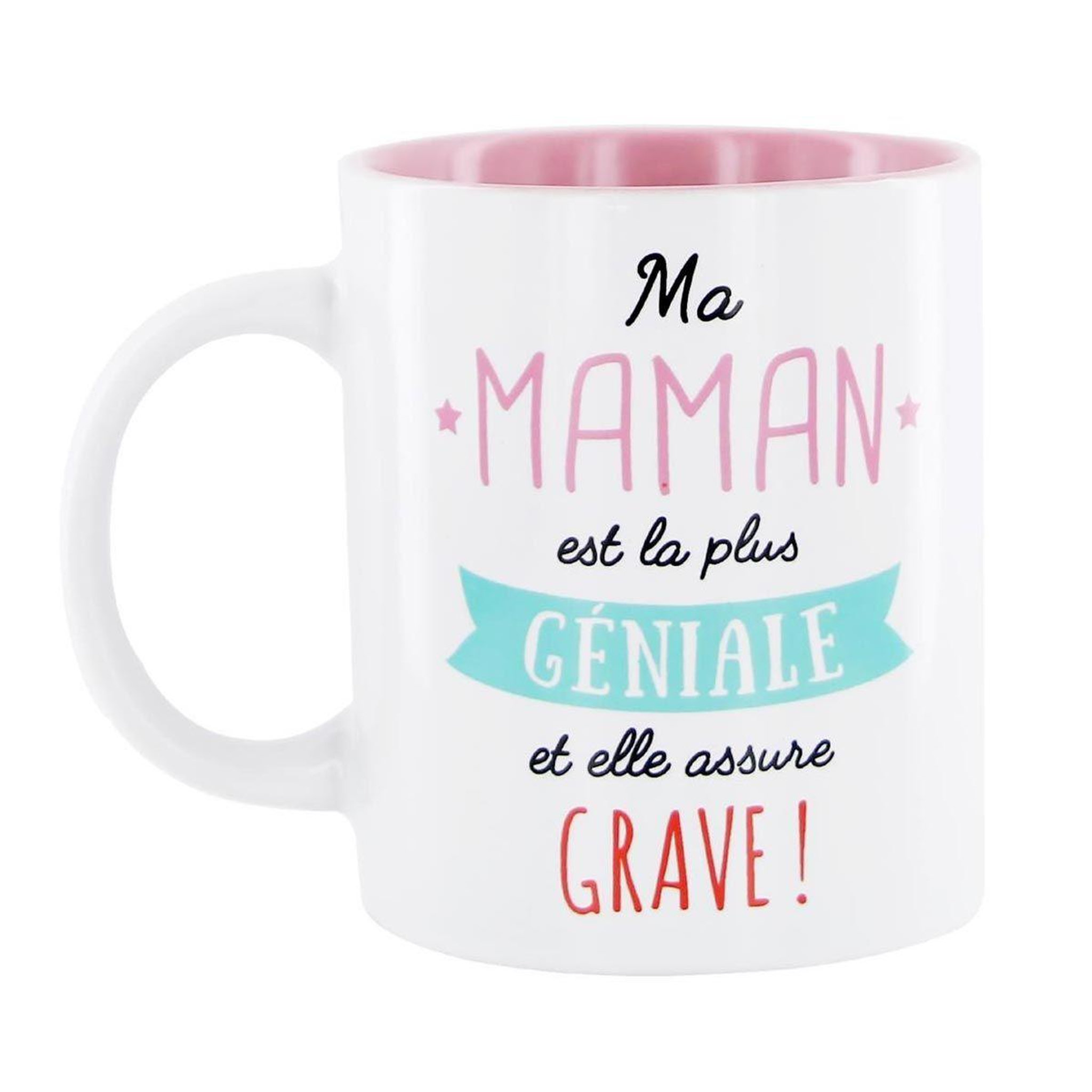 The concept Factory Mug design  maman  12cm blanc