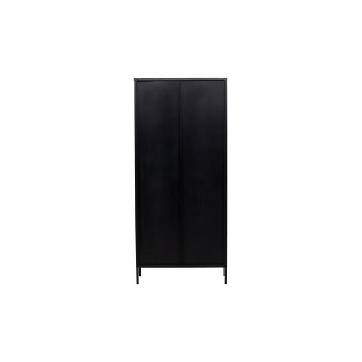 Paris Prix Vitrine Design en Métal  Lima  180cm Noir