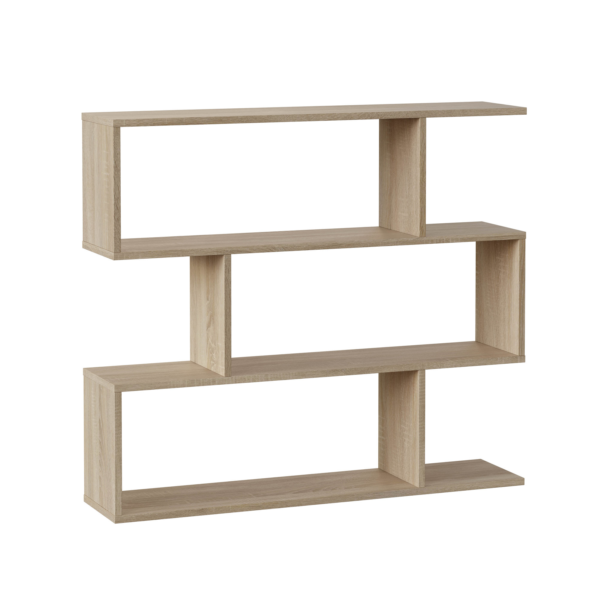 Voir la diapositive 5 : Étagère Basse de 3 niveaux L110cm x H97cm FEIRA