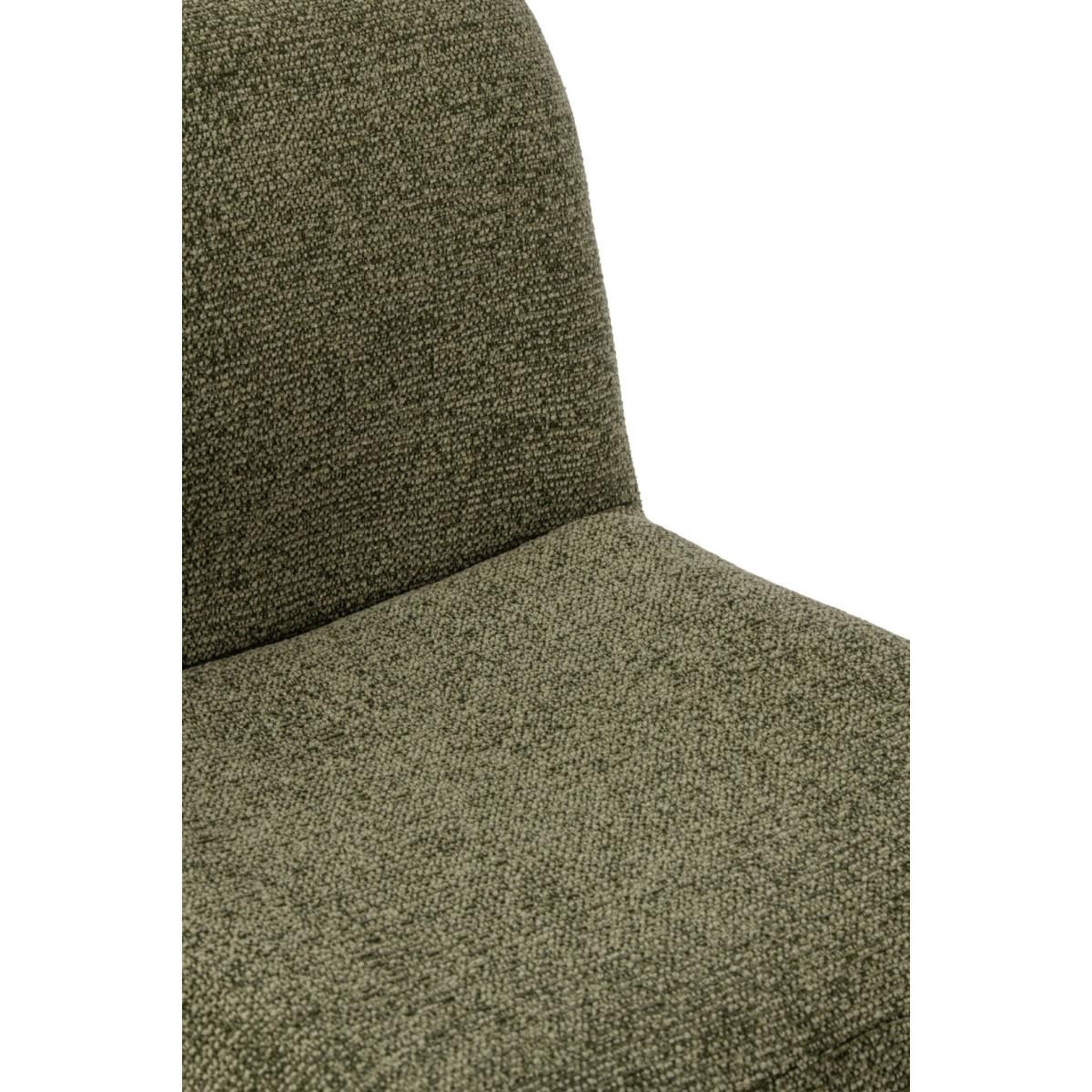 Voir la diapositive 5 : J-LINE Fauteuil design organique  margo  87cm vert