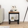 Voir la diapositive 3 : VIDAXL Table basse 40x31x46 cm Bois d'acacia solide et d'ingenierie