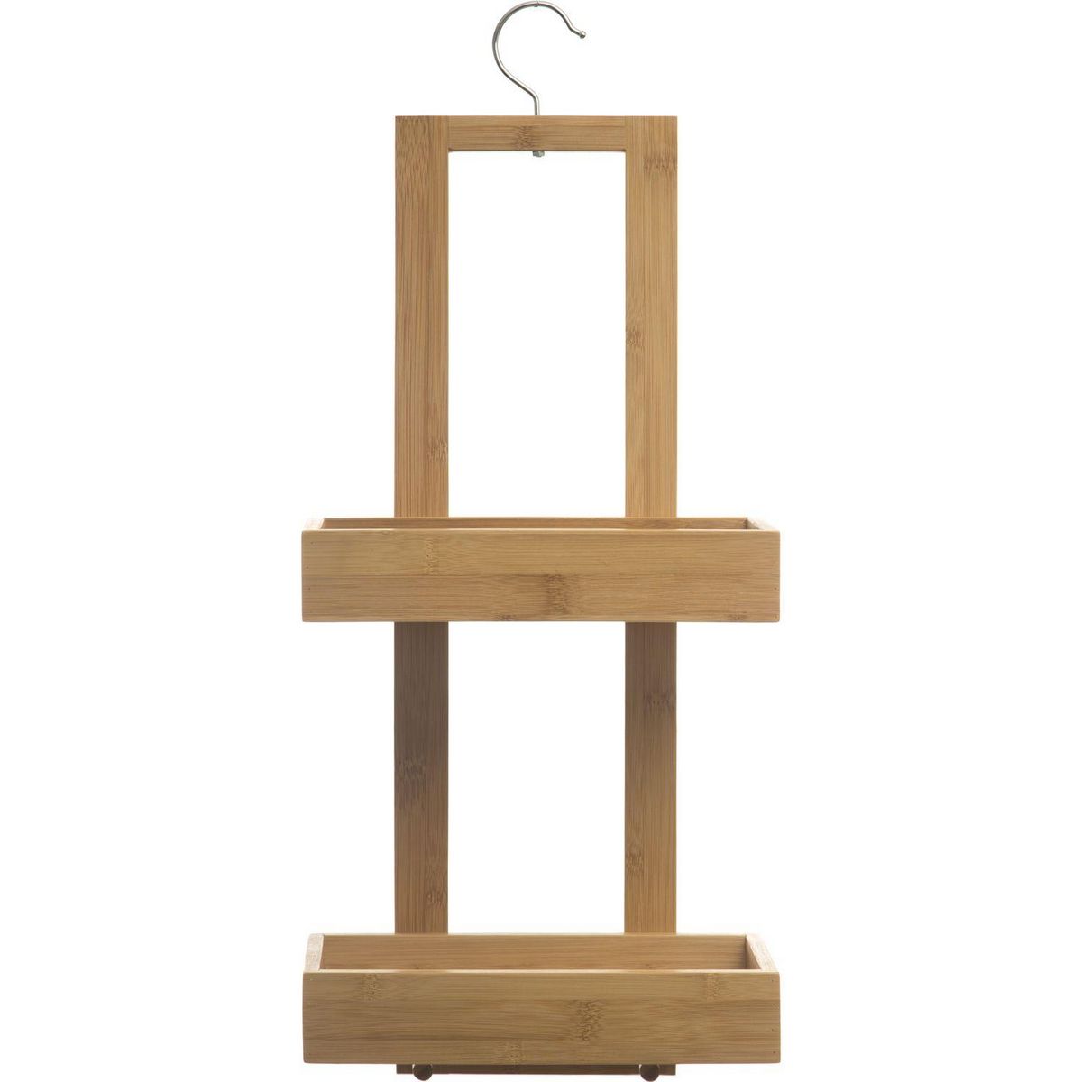 ATMOSPHERA Serviteur de douche en bambou Natureo - L. 26 x H. 61 cm - Marron