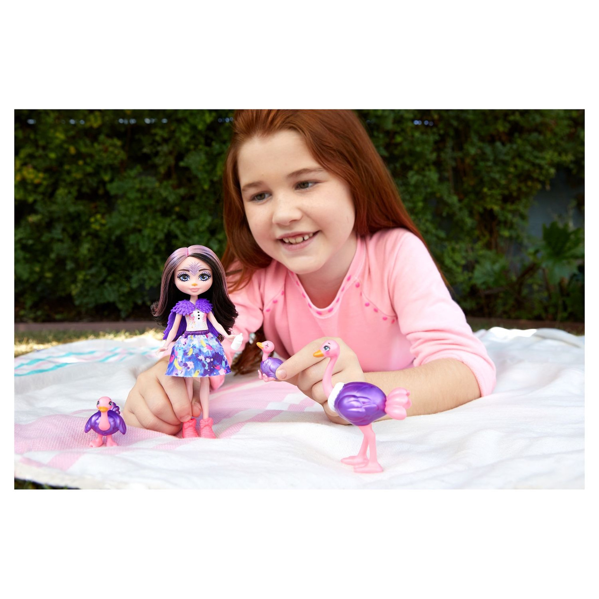 Voir la diapositive 2 : MATTEL Enchantimals famille animaux - Ofelia ostrich