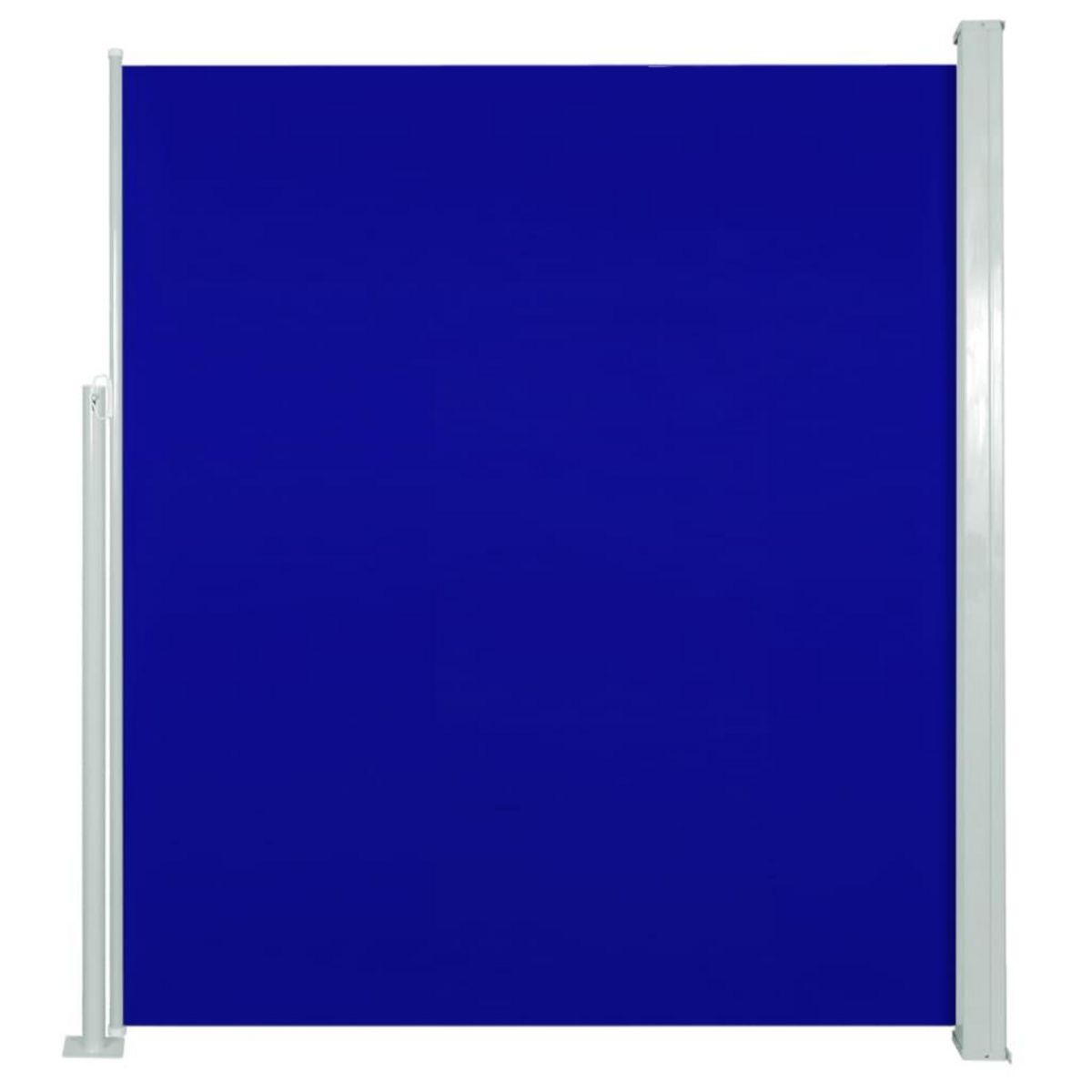VIDAXL Auvent lateral retractable de patio 160x300 cm Bleu