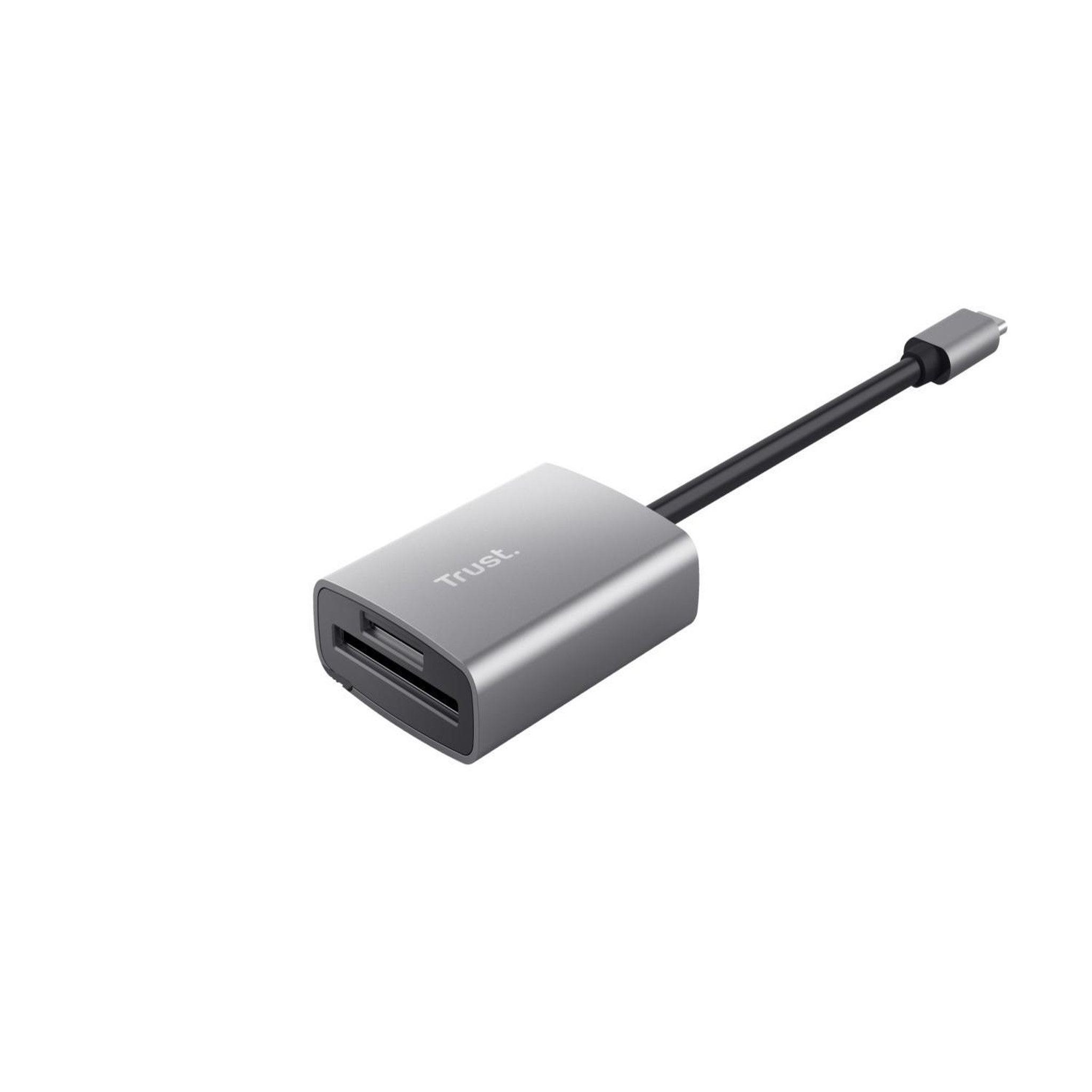 Voir la diapositive 3 : Trust Trust 24136 lecteur de carte mémoire usb 3.2 gen 1 (3.1 gen 1) type-c aluminium