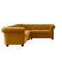 Voir la diapositive 5 : LISA DESIGN William - canapé chesterfield d'angle réversible - 5 places - en velours