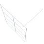 Voir la diapositive 5 : VIDAXL Paroi de douche Blanc 140x195 cm Verre ESG transparent