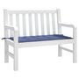 Voir la diapositive 3 : VIDAXL Coussin de banc de jardin bleu marine 100x50x3 cm tissu oxford