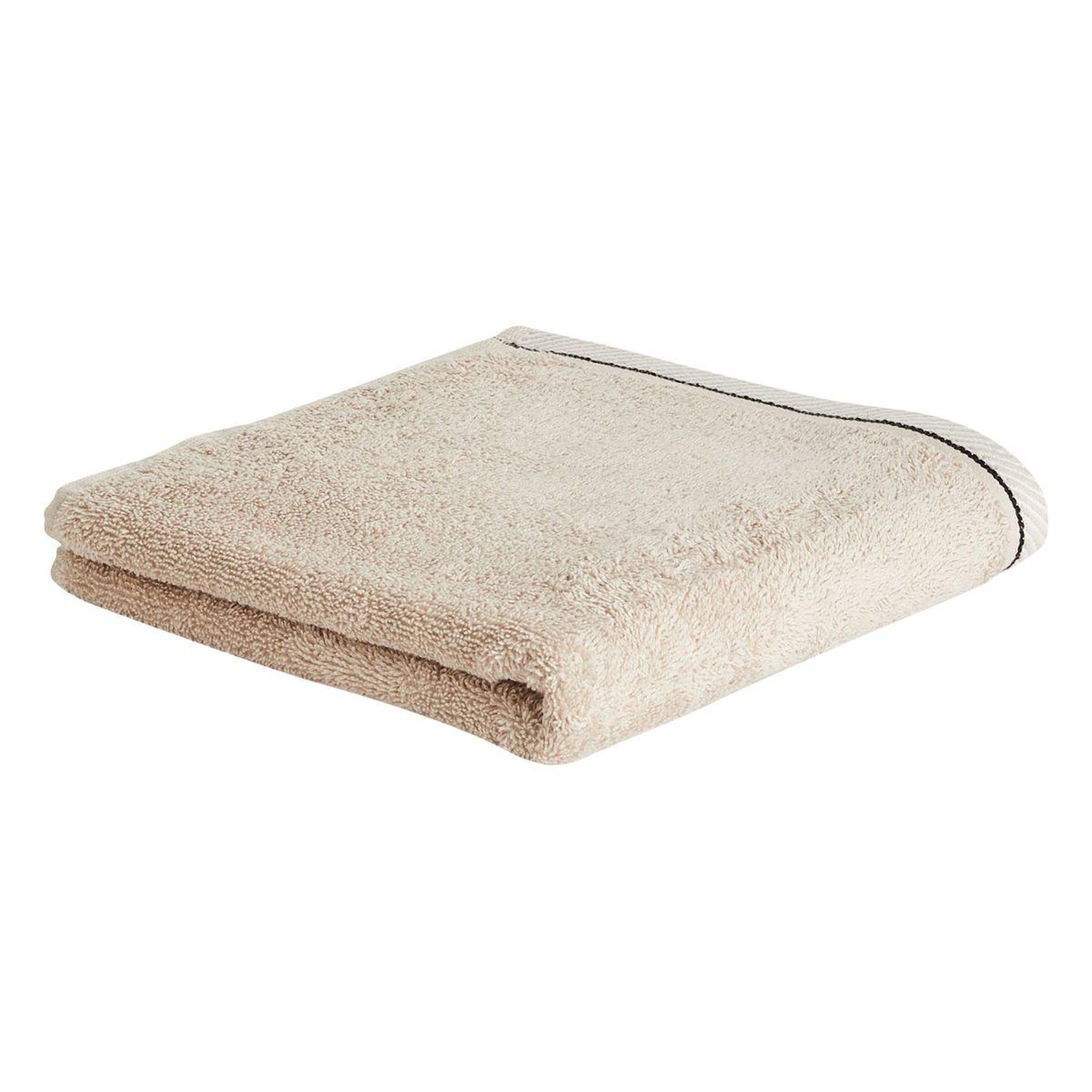 Voir la diapositive 1 : ACTUEL Serviette invité fantaisie en coton 500 g/m²