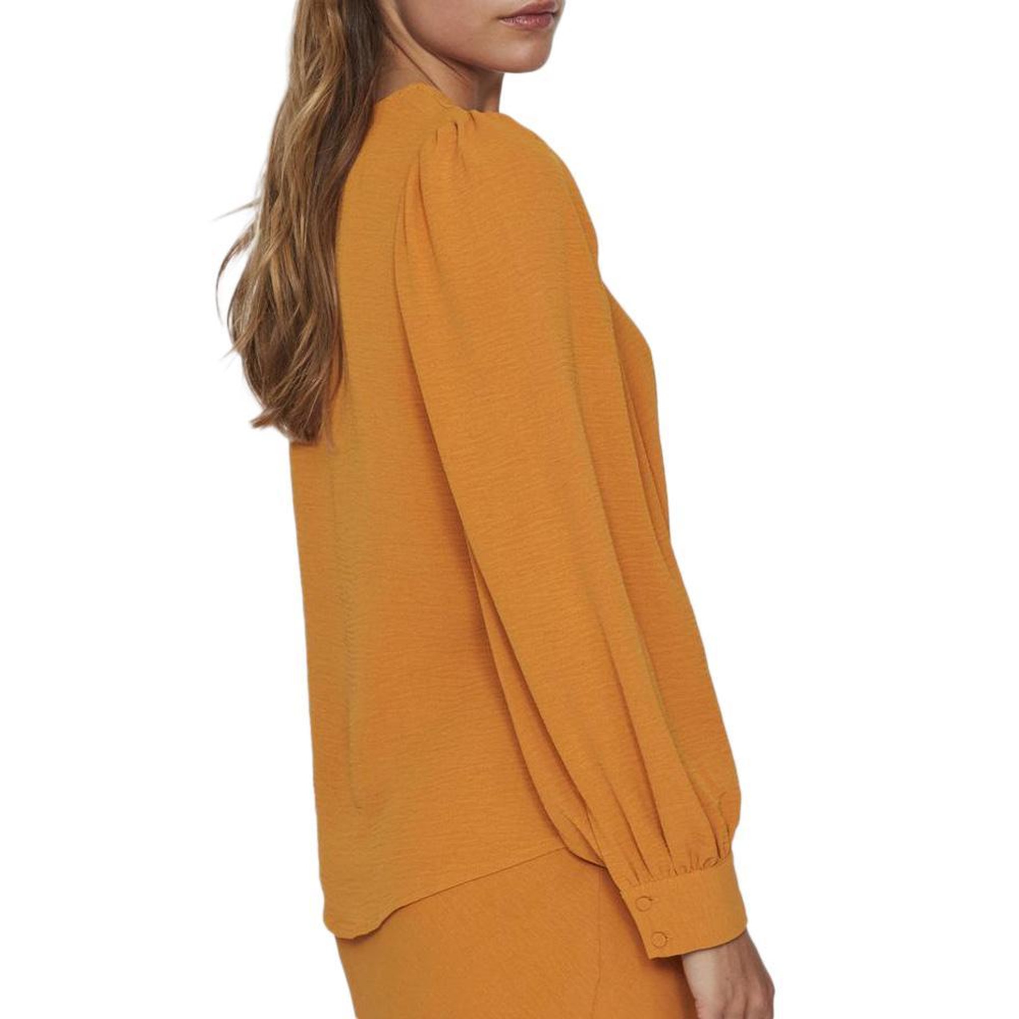 Voir la diapositive 2 : Vila Blouse Jaune Femme Vila Gaja