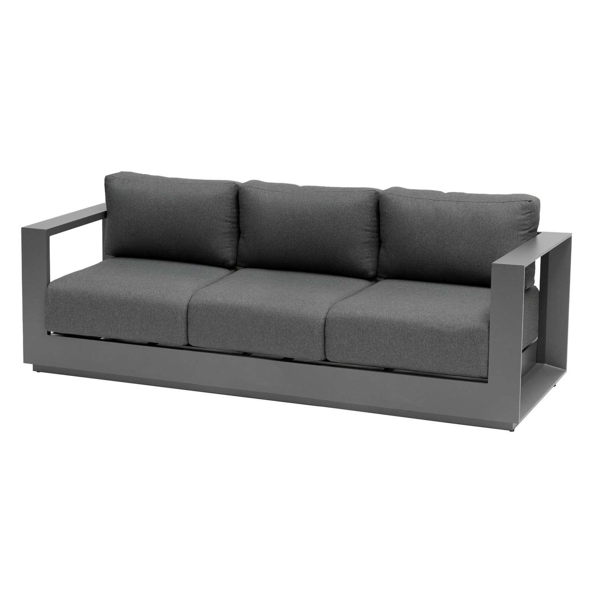 Voir la diapositive 1 : HESPERIDE Canapé de jardin en aluminium allure