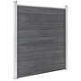 Voir la diapositive 4 : VIDAXL Cloture de jardin WPC 699x186 cm Gris
