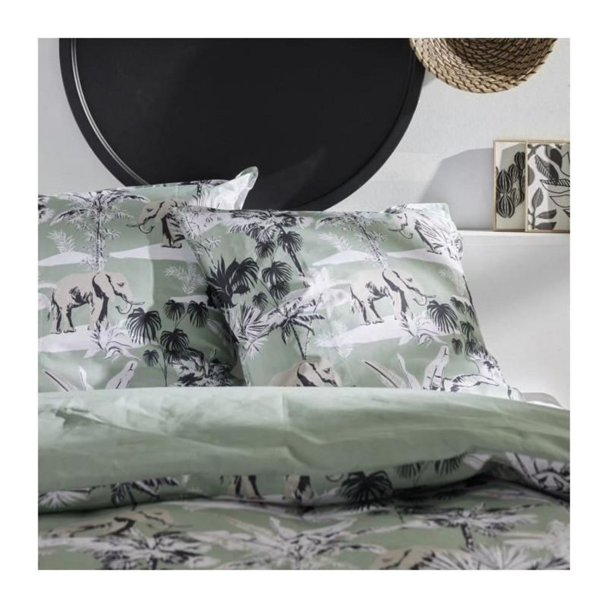 Today Parure de couette - TODAY - Sunshine 17.21 - 240x260cm - 2 personnes - Imprimée - Coton 57 fils