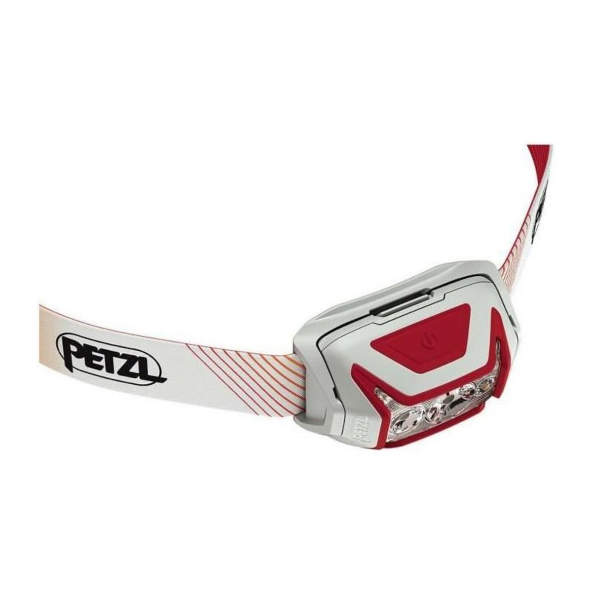 Petzl Lampe frontale - PETZL - ACTIK CORE - Peche / Navigation - 600 lumens - Batterie rechargeable incluse - Rouge