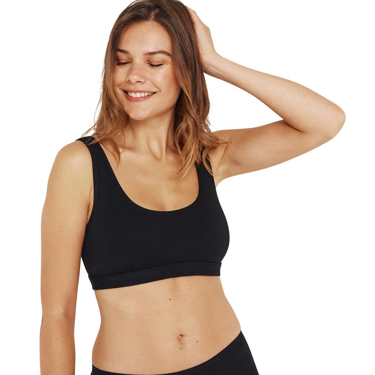 Athena Lot de 2 brassières femme Ecopack Basic