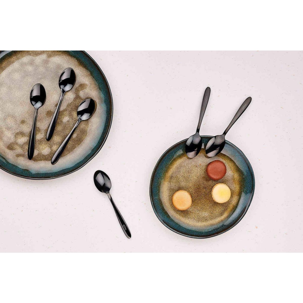 BJORN Coffret 6 petites cuillères KAJA - Black