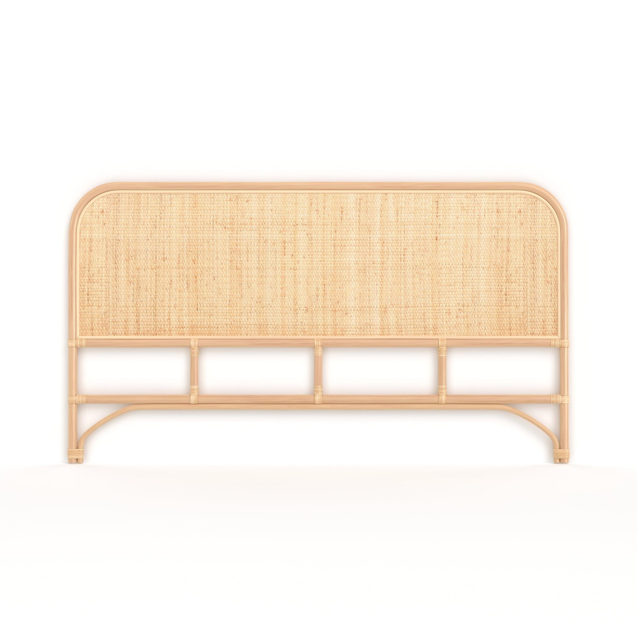 MAISON PAVANE Tête de lit 160 cm en rotin naturel-Grace