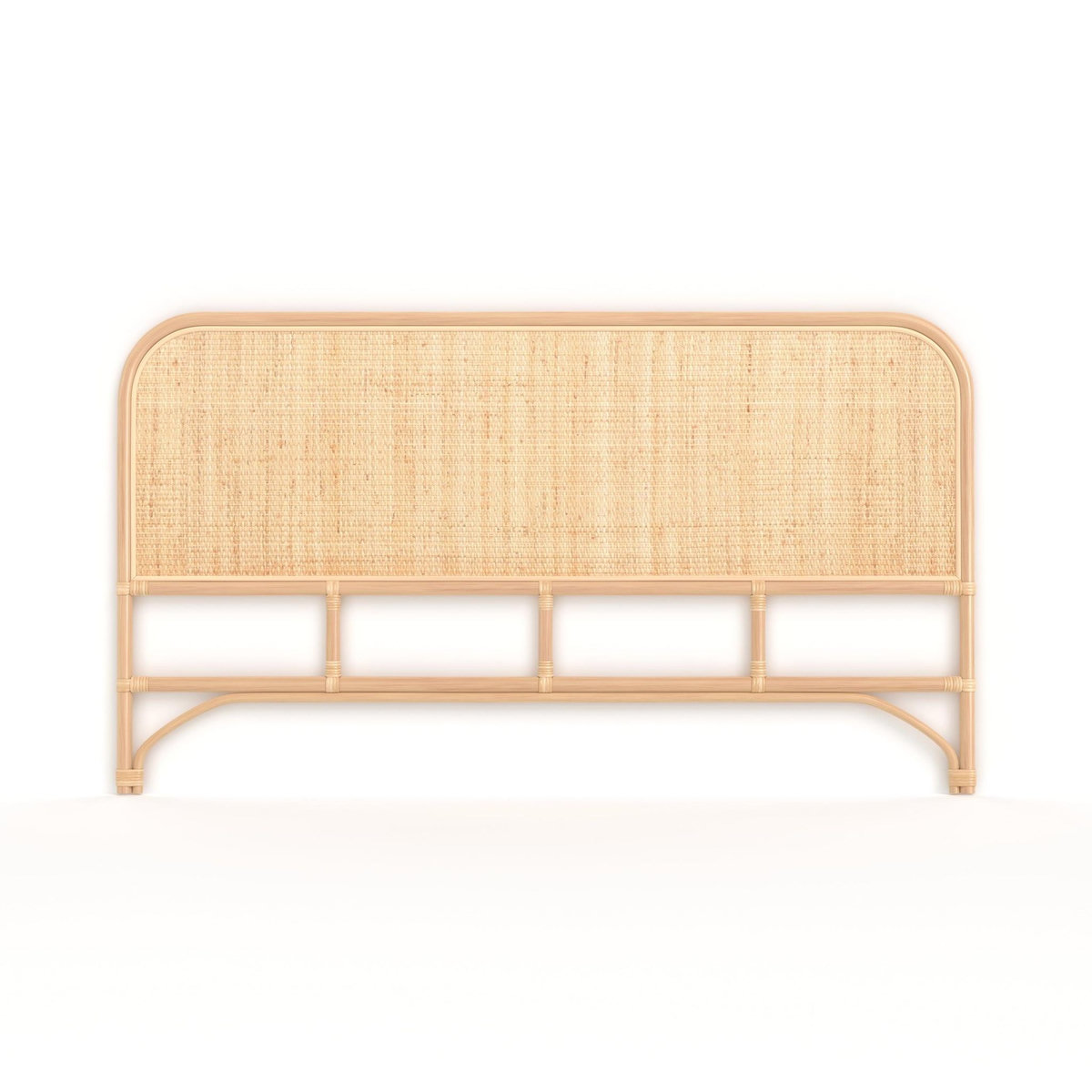 Rendez vous déco Tête de lit 160 cm en rotin naturel-Grace